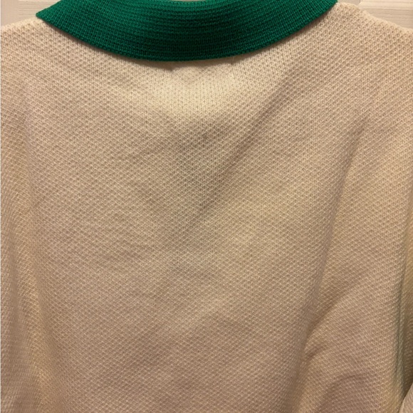 MNML Men’s Polo Knit Green/White Sweater Size Medium BNWT - Picture 8 of 11